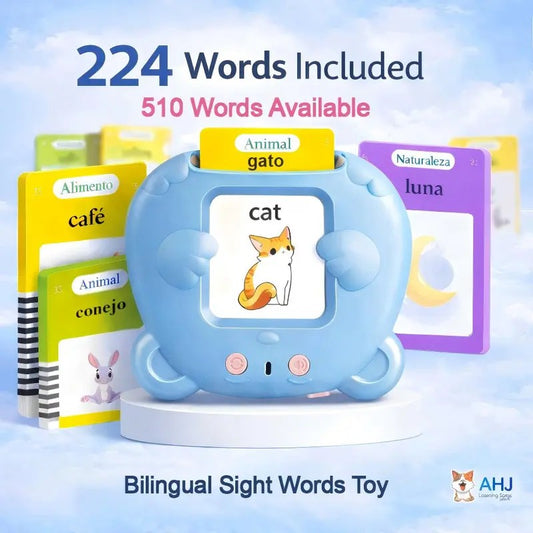 Bilingual Talking Flash Card Toy