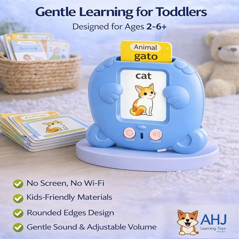 Bilingual Talking Flash Card Toy