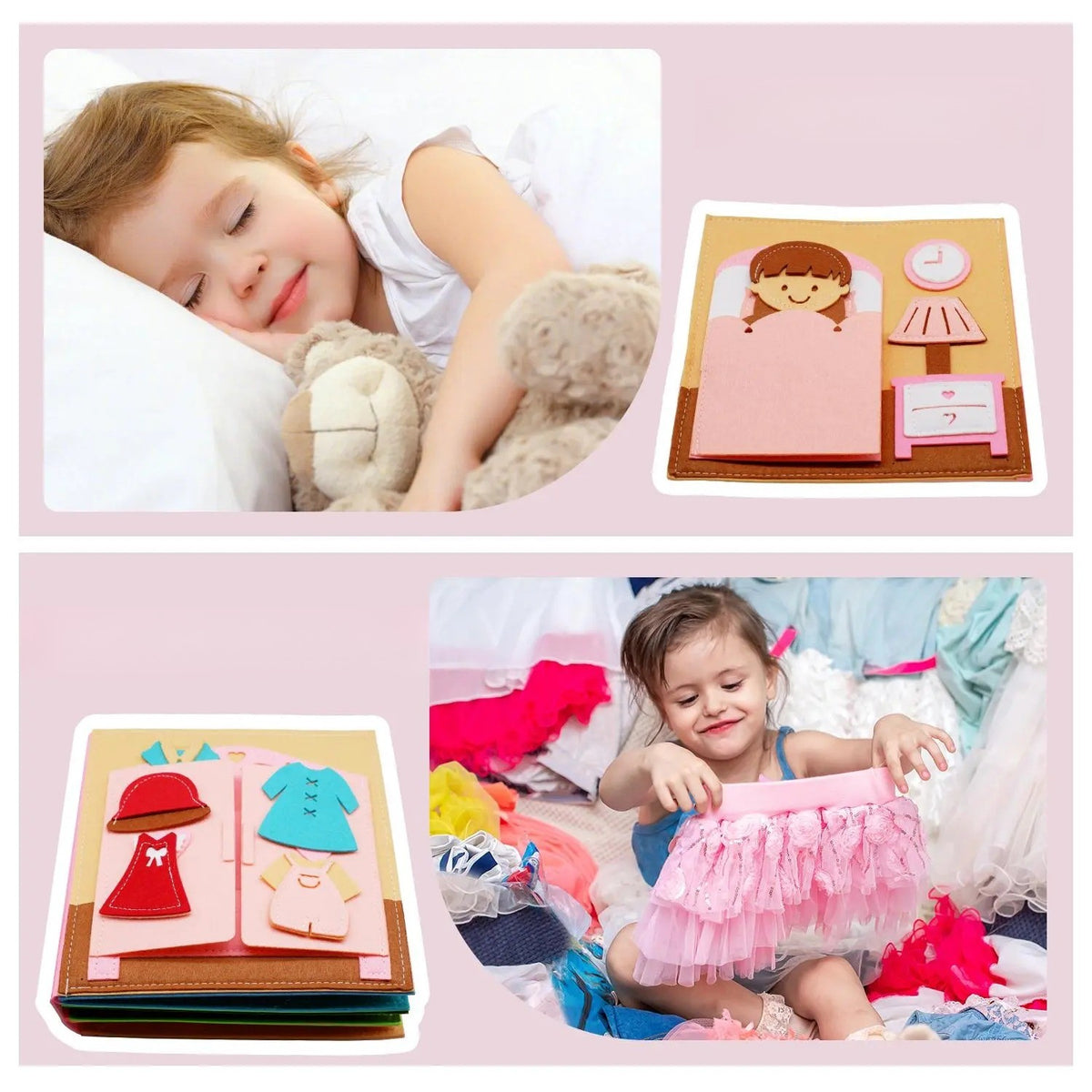Felt House Busy Book