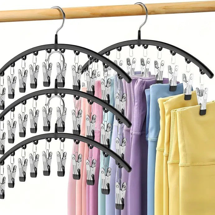 5PC Space-Saving Clip Hanger Set