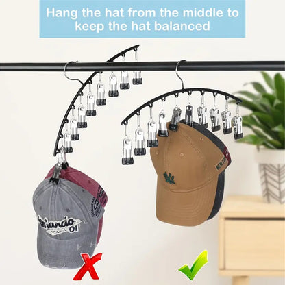 5PC Space-Saving Clip Hanger Set