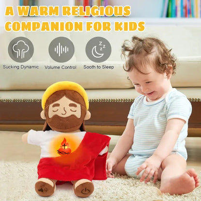 Light-Up Musical Jesus Plush