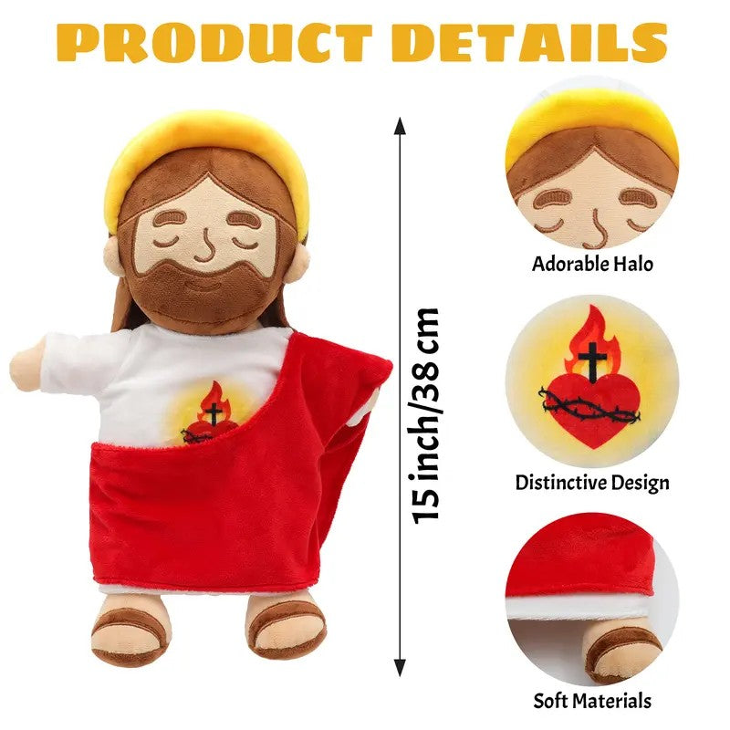 Light-Up Musical Jesus Plush