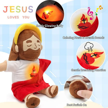 Light-Up Musical Jesus Plush