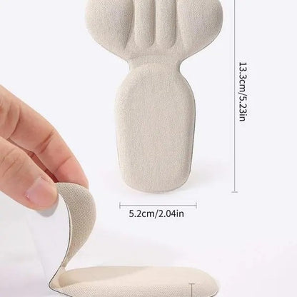 4PC Beige Fabric Shoe Cushion Inserts