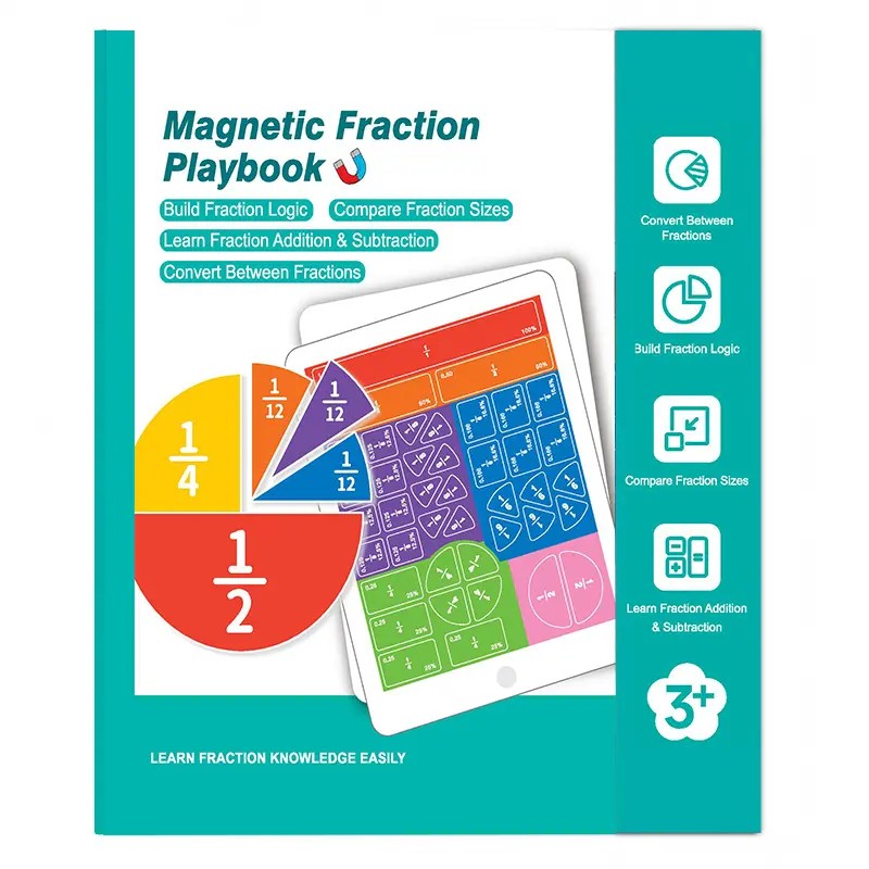 Magnetic Fraction Learning Book
