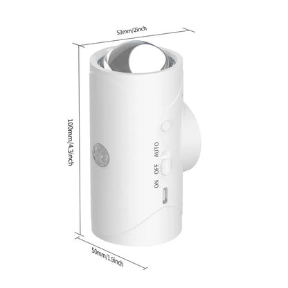 2PC RGB Motion Sensor Night Light with Magnetic Base
