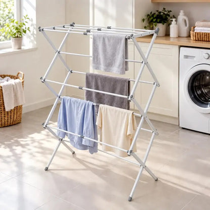 Foldable Metal Laundry Drying Rack