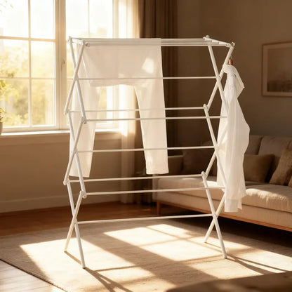 Foldable Metal Laundry Drying Rack