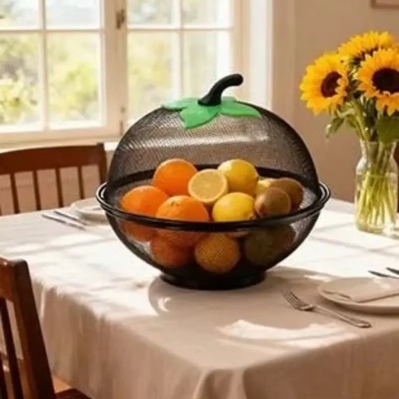 Apple Shaped Mesh Fruit Basket