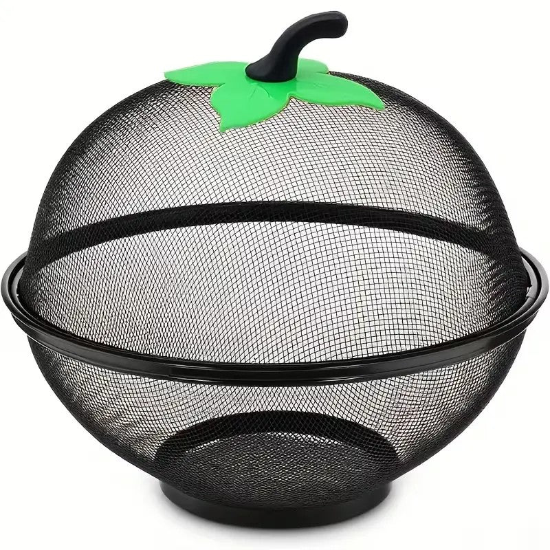 Apple Shaped Mesh Fruit Basket