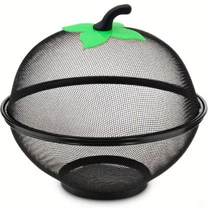 Apple Shaped Mesh Fruit Basket