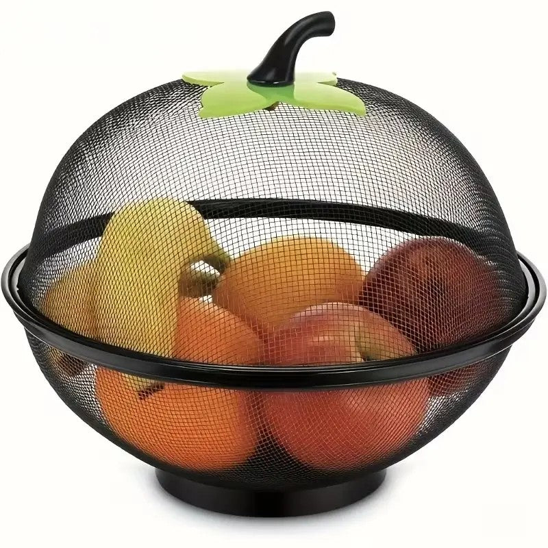 Apple Shaped Mesh Fruit Basket