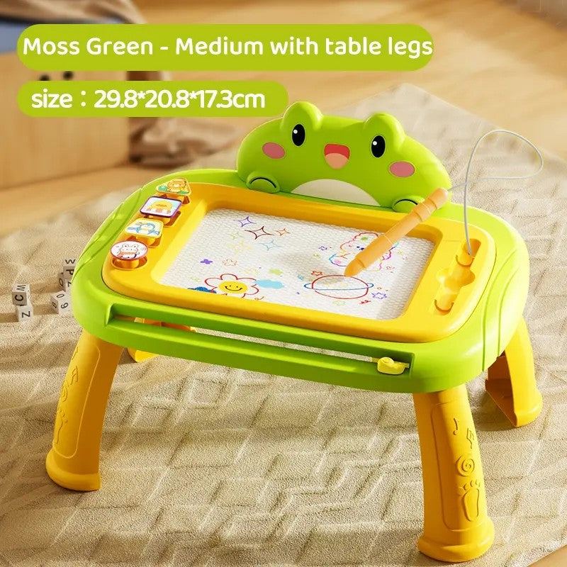 Magnetic Drawing Table with Animal Design