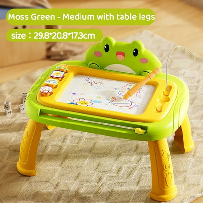 Magnetic Drawing Table with Animal Design