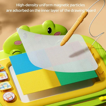 Magnetic Drawing Table with Animal Design
