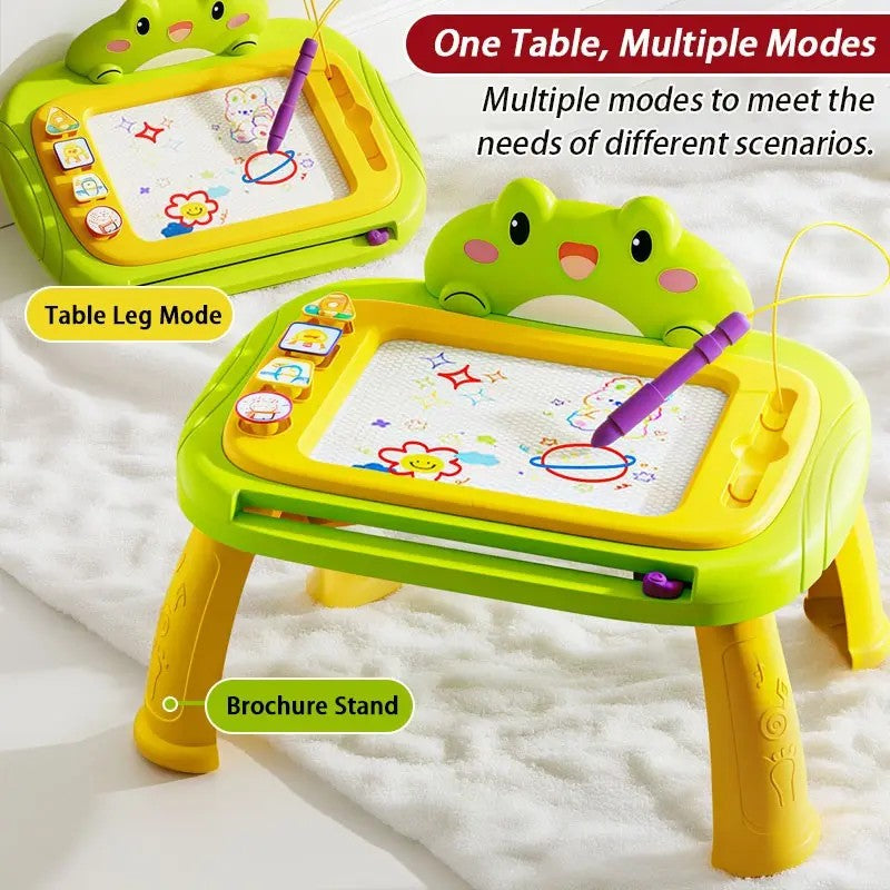 Magnetic Drawing Table with Animal Design