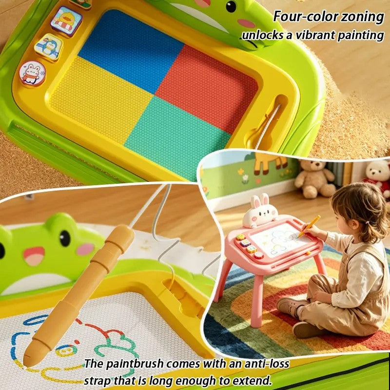 Magnetic Drawing Table with Animal Design