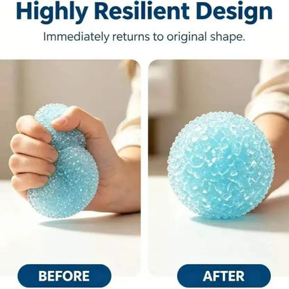 3PC Icy Crystal Texture Stress Ball
