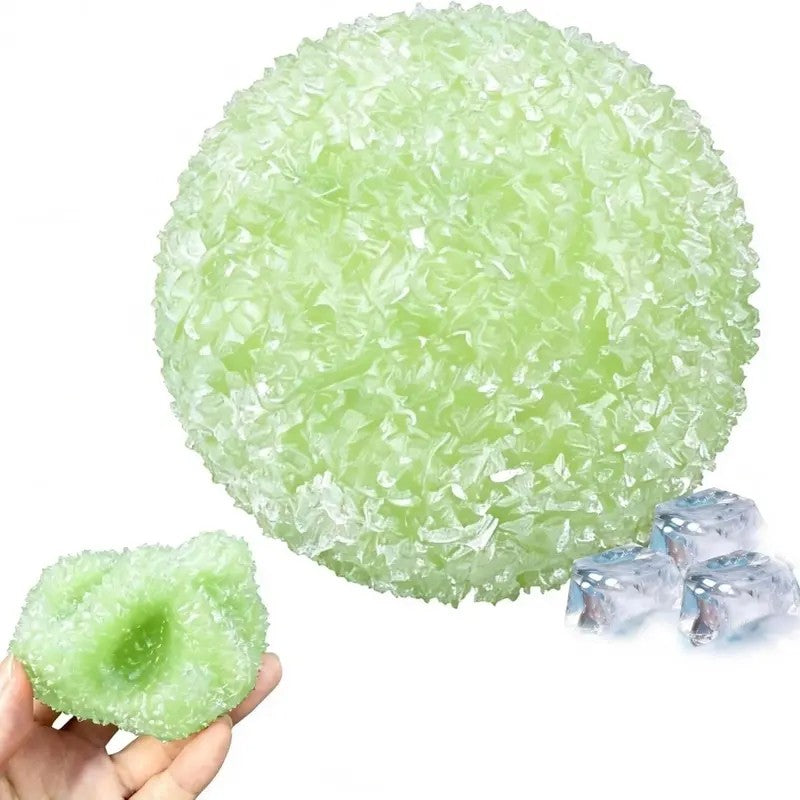 3PC Icy Crystal Texture Stress Ball