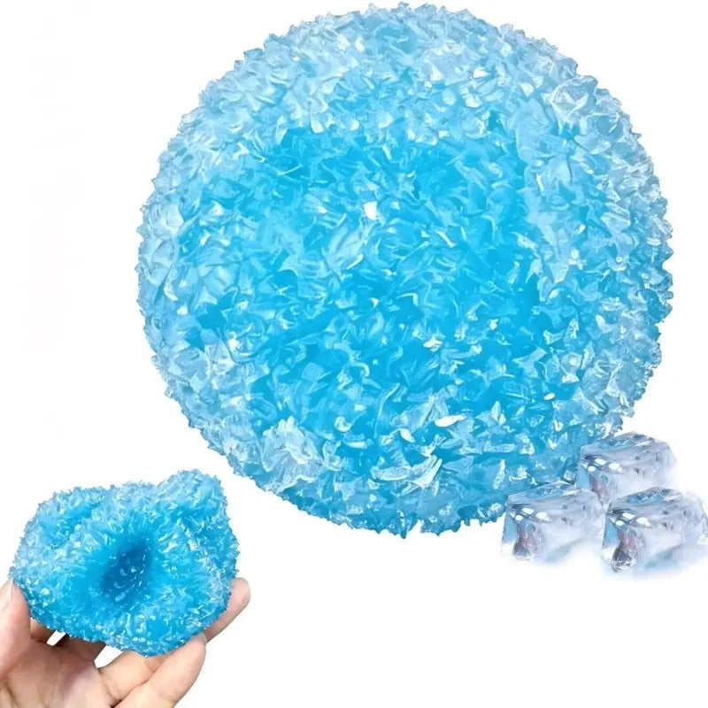 3PC Icy Crystal Texture Stress Ball