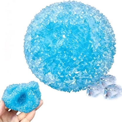 3PC Icy Crystal Texture Stress Ball