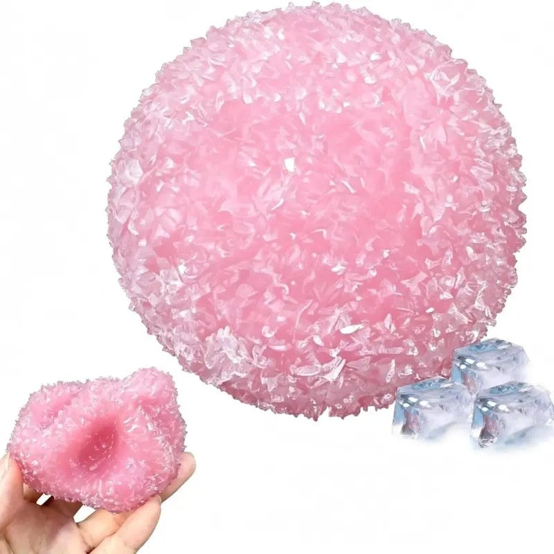 3PC Icy Crystal Texture Stress Ball