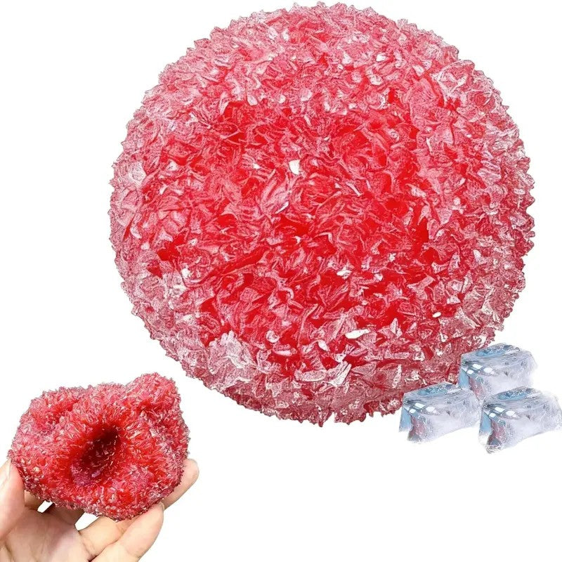 3PC Icy Crystal Texture Stress Ball