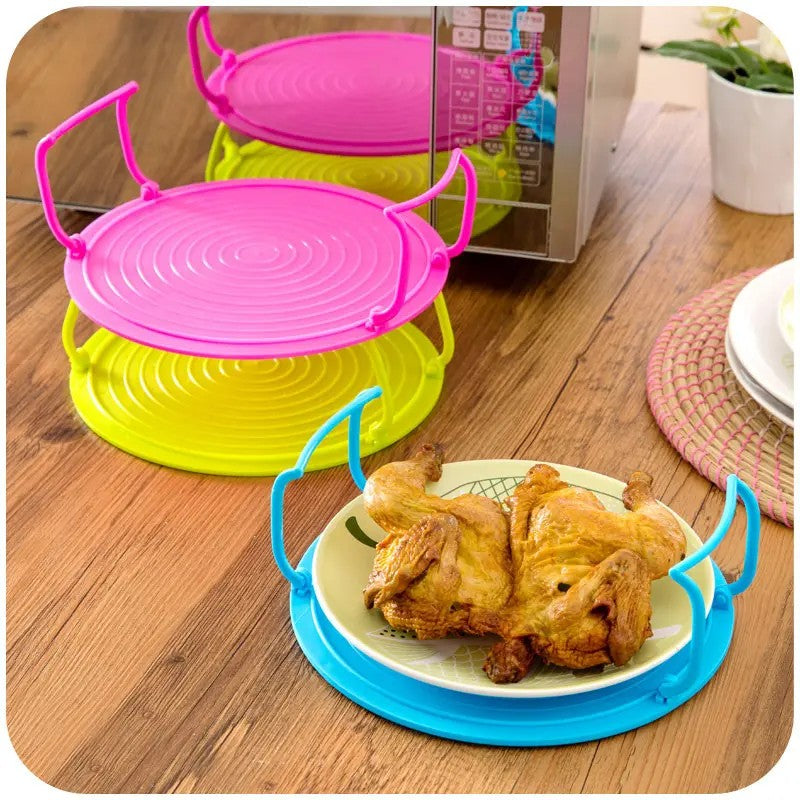 Foldable Microwave Steaming Rack