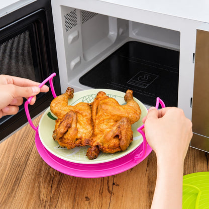 Foldable Microwave Steaming Rack