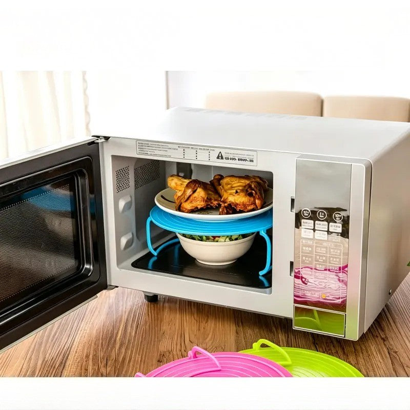 Foldable Microwave Steaming Rack