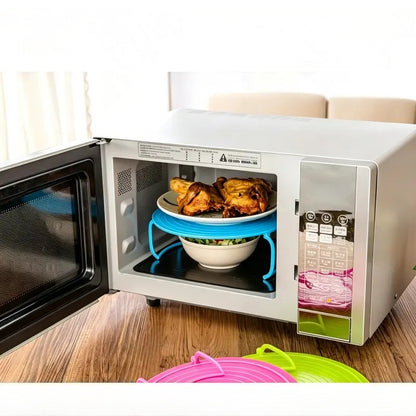 Foldable Microwave Steaming Rack