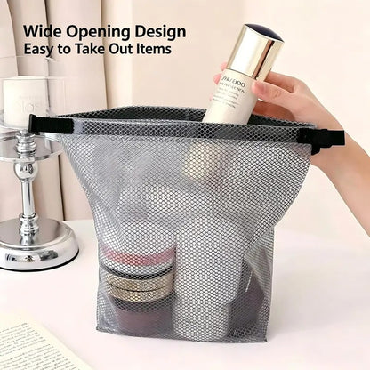 2PC Mesh Bath Storage Bag Set