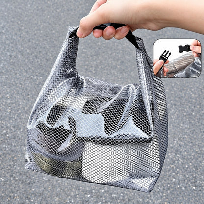 2PC Mesh Bath Storage Bag Set